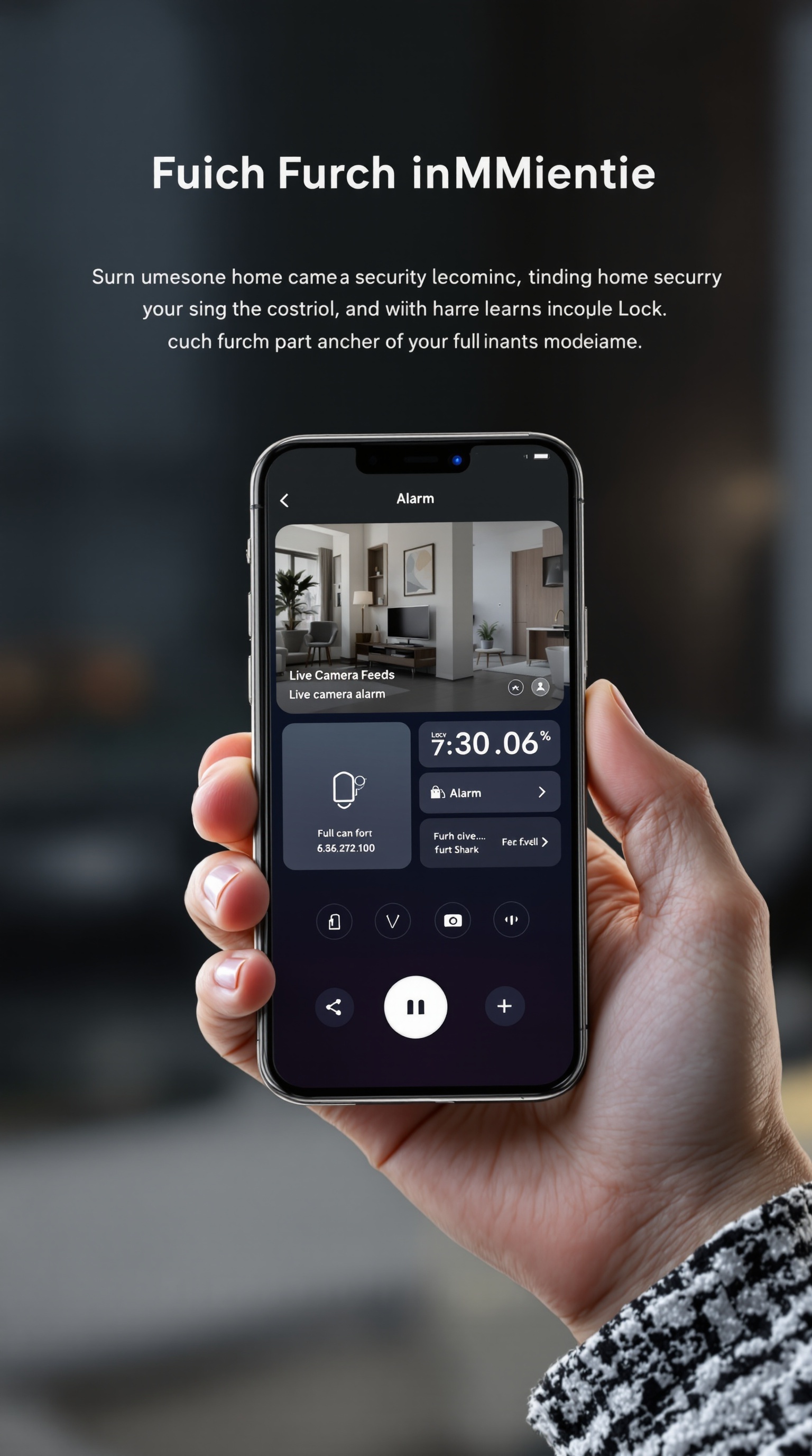 App móvil de control